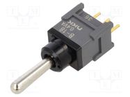 Switch: toggle; Pos: 3; SP3T; (ON)-OFF-(ON); 0.1A/28VAC; 0.1A/28VDC NKK SWITCHES