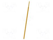 Test needle; Spring compression: 4.3mm; 6.35mm; 2A; steel; Ø: 0.5mm INGUN