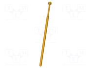 Test needle; Operational spring compression: 4.3mm; 3A; Ø: 1.5mm INGUN