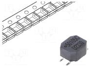 Inductor: wire; SMD; 1000uH; 700mA; 0.3Ω; -30÷50%; 5000; 7x5.9x3.6mm MURATA