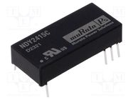 Converter: DC/DC; 3W; Uin: 18÷36V; Uout: 15VDC; Iout: 150mA; DIP; THT Murata Power Solutions