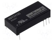 Converter: DC/DC; 3W; Uin: 18÷36VDC; Uout: 15VDC; Iout: 150mA; DIP Murata Power Solutions