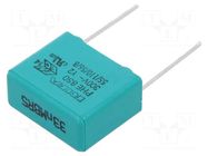 Capacitor: polypropylene; Y2; 33nF; 300VAC; 8x15x18mm; THT; ±20% KEMET