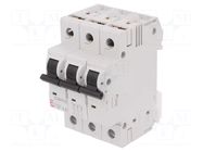 Circuit breaker; 230/400VAC; Inom: 4A; Poles: 3; Charact: D; 10kA ETI POLAM