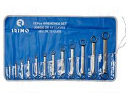 Wrench-set; combination spanner; 12pcs. IRIMO