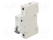 Circuit breaker; 230VAC; Inom: 0.5A; Poles: 1; Charact: C; 6kA; IP20 SIEMENS