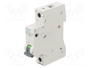 Circuit breaker; 230VAC; Inom: 32A; Poles: 1; Charact: B; 6kA; IP20 SIEMENS