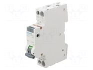 RCBO breaker; Inom: 16A; Ires: 30mA; Poles: 1+N; 230/400VAC; IP20 SIEMENS