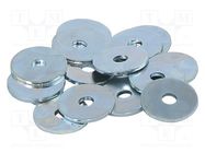 Washer; round; steel; Plating: zinc; 100pcs. C.K