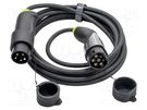 Charger: eMobility; 2x0.5mm2,5x2.5mm2; 400V; 11kW; IP55; 7m; 16A GREEN CELL