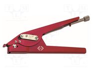 Tool: mounting tool; cable ties; Material: plastic; 2.4÷4.7mm C.K