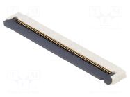 Connector: FFC/FPC; gold flash; SMT; 0.4A; 50V; PIN: 60; Mat: LCP GCT