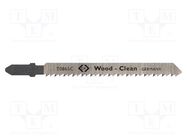 Hacksaw blade; wood; 75mm; 5pcs. C.K