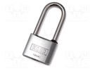 Padlock; marine; Protection: low (level 5); steel; A: 40mm; C: 50mm KASP