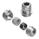 Cable gland (metal), VG S (standard stainless steel cable gland), M 16, 7 mm, OD min. 4 - OD max. 8 mm, Stainless steel 1.4305 (303) Weidmuller