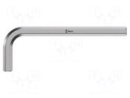 Wrench; Hex Plus key; HEX 3mm; Overall len: 63mm WERA