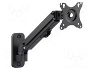 Holder; 7kg; 17÷27"; Arm len: 393mm; Standard: 75x75mm,100x100mm GEMBIRD