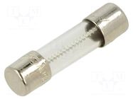 Fuse: fuse; 5A; 250VAC; time-lag; cylindrical,glass; 5x20mm; 5ET BEL FUSE