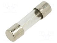 Fuse: fuse; 500mA; 250VAC; time-lag; cylindrical,glass; 5x20mm; 5ST BEL FUSE
