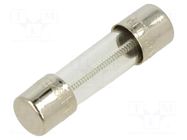 Fuse: fuse; 1.5A; 250VAC; time-lag; cylindrical; 5x20mm; 5TT; brass BEL FUSE