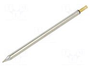 Tip; chisel; 1mm; 471°C; for soldering station; SmartHeat® METCAL