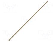 Extension; telescopic garden shower; 1000mm; brass MESTO