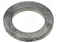 Gasket; NBR caoutchouc; Thk: 1.5mm; Øint: 10.3mm; M12; black TE Connectivity