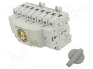 Module: mains-generator switch; Poles: 4; 400VAC; 63A; IP20 HAGER