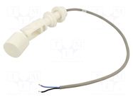 Sensor: liquid level; -20÷80°C; OUT: NO; IP67; polypropylene; 0.5m CARLO GAVAZZI