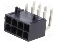 Connector: wire-board; socket; male; Mini-Fit Jr; 4.2mm; PIN: 8 MOLEX