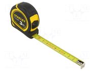 Measuring tape; L: 3m; Width: 12.7mm; Class: II; measure STANLEY