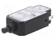 Circuit breaker; Urated: 240VAC; 48VDC; 1.3A; SPST; Poles: 1; MCB SCHURTER
