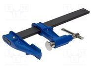 Parallel clamp; with thumbwheel; Grip capac: max.200mm; D: 90mm IRIMO