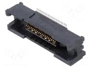 Connector: PCB to PCB; socket; male; PIN: 38; MICTOR; vertical; SMT TE Connectivity