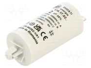 Capacitor: polypropylene; motors, run; 2uF; 425VAC; Ø28x55mm; ±5% DUCATI ENERGIA