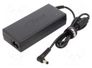 Power supply: switching; 12VDC; 6A; Out: 5,5/2,5; 72W; 100÷240VAC AKYGA