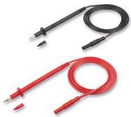 TEST LEAD SET, BLK, RED, 1M, 1KV