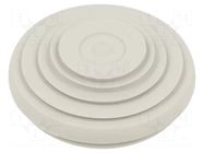 Grommet; stepped; grey; 4÷32mm SCHNEIDER ELECTRIC