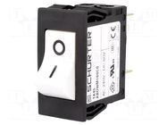 Circuit breaker; 10A; Poles: 2; SNAP-IN; TA45 2P; Leads: connectors SCHURTER