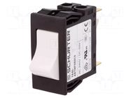 Circuit breaker; 0.7A; Poles: 1; SNAP-IN; TA45 2P; MCB SCHURTER