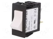 Circuit breaker; 8A; Poles: 2; SNAP-IN; TA45 2P; MCB SCHURTER
