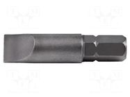 Screwdriver bit; slot; 10x1.6mm; Overall len: 36mm; 2pcs. IRIMO