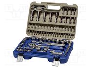 Wrenches set; 12-angles,6-angles,socket spanner; 108pcs. IRIMO