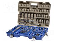 Wrench-set; 6-angles,socket spanner; 1/4",3/8"; 172pcs. IRIMO