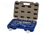 Wrench-set; 12-angles,6-angles,socket spanner; 53pcs. IRIMO
