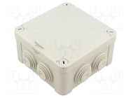 Enclosure: junction box; X: 125mm; Y: 125mm; Z: 61mm; wall mount SCHNEIDER ELECTRIC