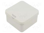 Enclosure: junction box; X: 89mm; Y: 89mm; Z: 51mm; wall mount; IP55 SCHNEIDER ELECTRIC