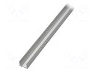 Profiles for LED modules; natural; L: 2m; VARIO30-02; aluminium TOPMET