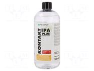 Isopropyl alcohol; KONTAKT IPA Plus; 500ml; liquid; colourless AG TERMOPASTY