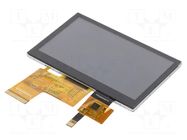 Display: TFT; 4.3"; 480x272; Illumin: LED; Dim: 105.5x67.2x4.68mm RAYSTAR OPTRONICS